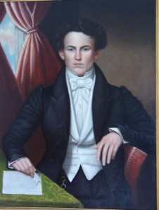 Portrait of Lloyd Granville Sampson by Cephas Thompson, 1832.